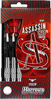 Набор дротиков для дартса Harrows Assassin Heavy 3x30 gR W80 / ED11230 - 