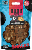 Лакомство для животных Bubu Pets Косточки из баранины и трески, мягкие / PS0054 (100г) - 