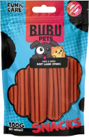 Лакомство для животных Bubu Pets Палочки из мяса ягненка, мягкие / PS0074 (100г) - 