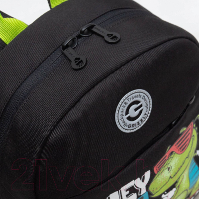 Детский рюкзак Grizzly RK-477-3 (черный)