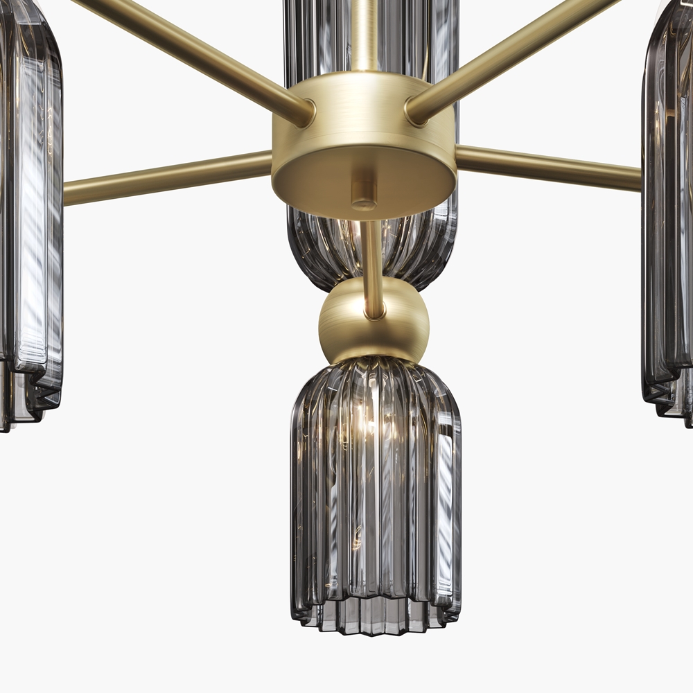 Люстра Maytoni Modern MOD302PL-10GR — фото 3
