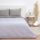 Миниатюра изображения товара Покрывало Love Life Tufting. Квадрат / 10612648 (150x220, серый/сиреневый)