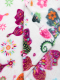 Плед для малышей TexRepublic Absolute Flannel Бабочки 110x140 / 8698 (розовый) - 