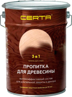 Пропитка для дерева Certa 3в1 (5.5л, калужница) - 