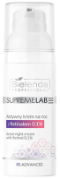 Крем для лица Bielenda Professional Supremelab Re-Advanced Активный ночной с ретиналем (50мл) - 