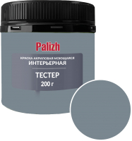 Краска Palizh Акриловая интерьерная моющаяся (0.2кг, туман) - 