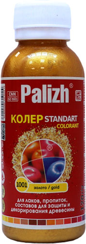 Колеровочная паста Palizh Standart универсальная (110г, бронза)