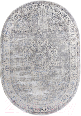 Коврик Kartal Barcelona AC10E-LIGHT-GRAY-OVAL (0.8x1.5)
