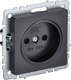 Розетка IEK Brite BR-R13-10-K02 (черный) - 