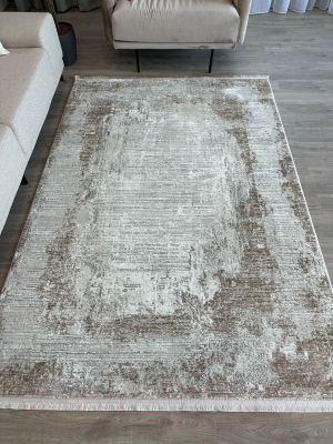 Ковер Radjab Carpet София MR 359 Прямоугольник 11723RK (2.4x3.4, Cream/Gold)