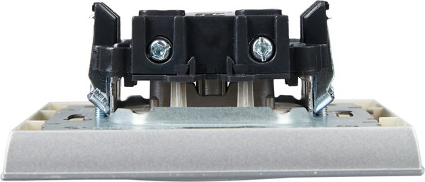 Розетка IEK Brite BR-R10-10-K47-F (алюминий)