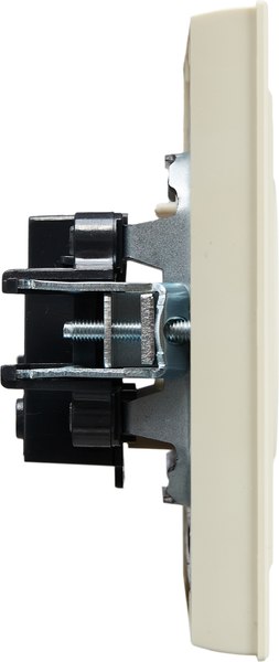 Розетка IEK Brite BR-R10-10-K10-F (бежевый)