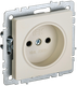 Розетка IEK Brite BR-R13-10-K10 (бежевый) - 