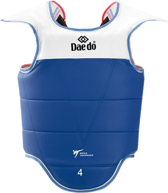 Защита корпуса для единоборств Daedo WT Approved 4