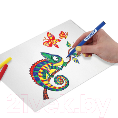 Фломастеры Пифагор Единорог / 152450 (24цв)