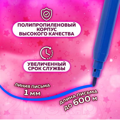 Фломастеры Пифагор Единорог / 152450 (24цв)