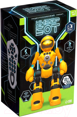 Радиоуправляемая игрушка IQ Bot Кибер Бот BG1538-1 / 10320781 (серый)