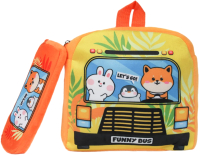 Детский рюкзак Milo Toys Зверята в автобусе / 10361256 (розовый) - 