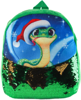 Детский рюкзак Milo Toys Змейка / 10407815 (зеленый) - 