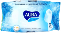 Влажная туалетная бумага Aura Ultra Comfort (80шт) - 