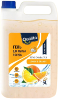 Средство для мытья посуды Qualita Lemon & Orange (5л) - 
