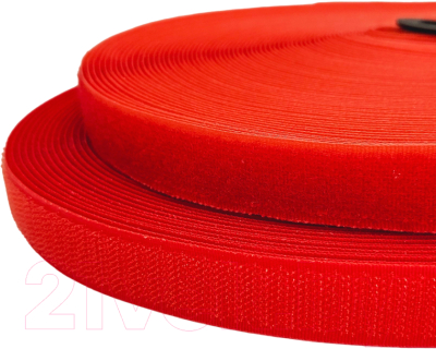 Застежки-липучки для шитья No Brand 20мм №111 ЛК 20 111-25 (красный)