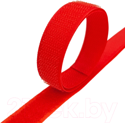 Застежки-липучки для шитья No Brand 20мм №111 / ЛК 20 111-5 (красный)