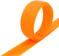 Застежки-липучки для шитья No Brand 20мм №140 ЛК 20 140-10 (неоново-оранжевый) - 