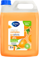 Мыло жидкое Aura Vitamin Complex Апельсин и витамины (5л) - 