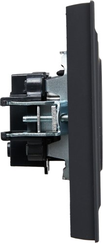 Розетка IEK Brite BR-R10-10-K53-F (графит)