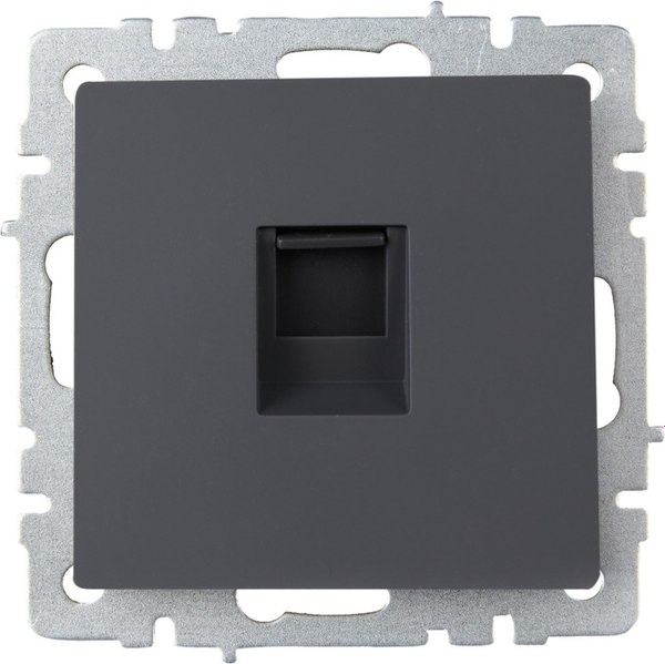 Розетка IEK Brite BR-K10-2-K53 (графит)