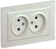 Розетка IEK Brite BR-R23-10-K36-F (жемчуг) - 