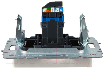 Розетка IEK Brite BR-K10-2-K36 (жемчуг)