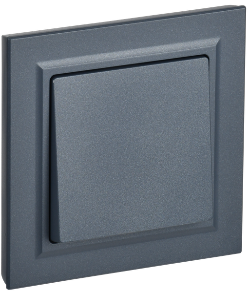 Выключатель IEK Brite BR-V10-0-10-K35-F (маренго)