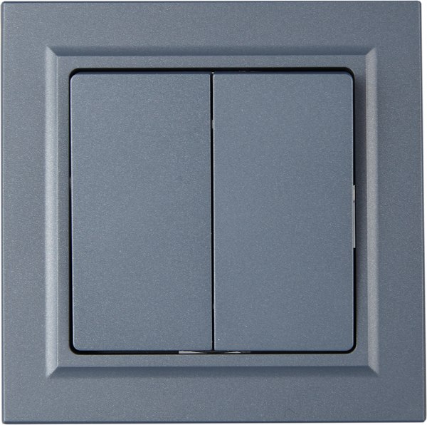 Выключатель IEK Brite BR-V20-0-10-K35-F (маренго)