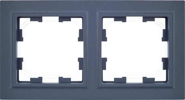 Рамка для выключателей и розеток IEK Brite BR-M22-44-K35 (маренго)