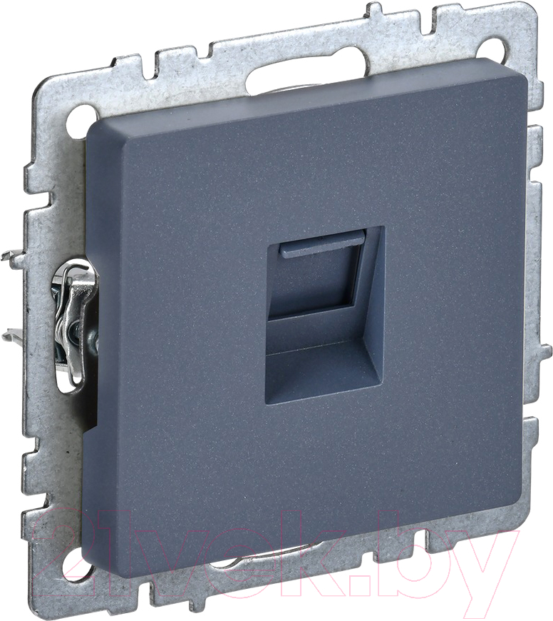 Розетка IEK Brite BR-K10-2-K35 (маренго)