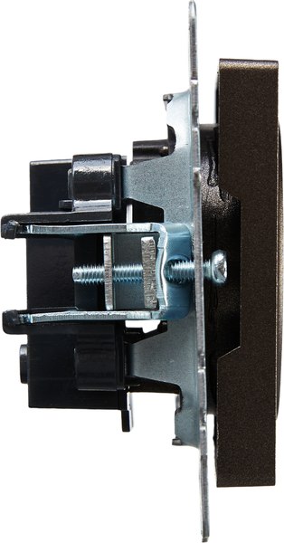 Розетка IEK Brite BR-R13-10-K45 (темная бронза)