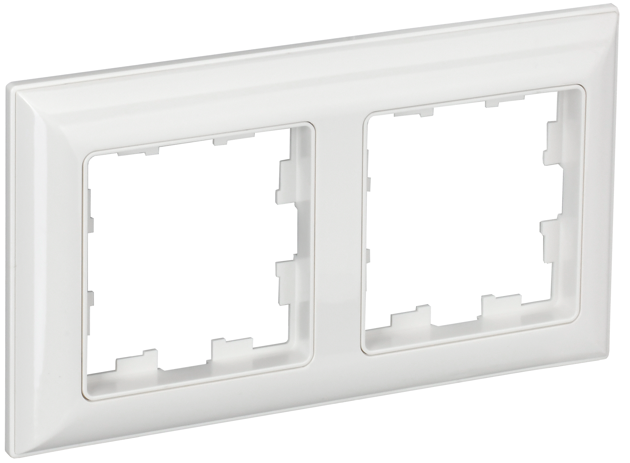 Рамка для выключателей и розеток IEK Brite BR-M22-12-K01 (белый)
