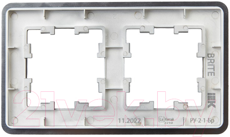 Рамка для выключателя IEK Brite BR-M22-M-01-K48