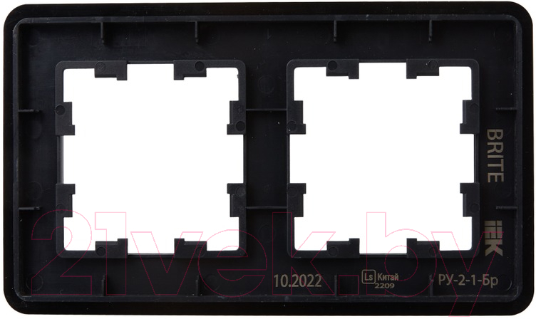 Рамка для выключателя IEK Brite BR-M22-M-21-K02