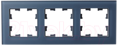 Рамка для выключателей и розеток IEK Brite BR-M32-G-31-K35 (маренго матовый)