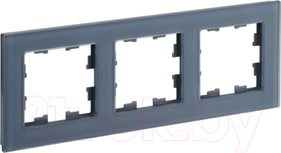 Рамка для выключателей и розеток IEK Brite BR-M32-G-31-K35 (маренго матовый)