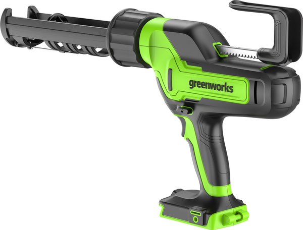 Пистолет для герметика Greenworks Аккумуляторный G24CAU / 3501707 (без АКБ и ЗУ)