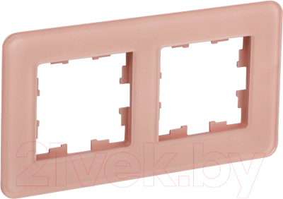 Рамка для выключателя IEK Brite BR-M22-G-41-K97 (дымчатый)