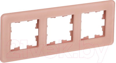 Рамка для выключателя IEK Brite BR-M32-G-41-K97 (дымчатый)