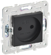 Розетка IEK Skandy SK-R10-10-K02 (черный) - 