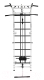 Миниатюра изображения товара Шведская стенка Flexter Kraft SystemLight Profi СКK 13.12 FLX P (серебристый/черный)