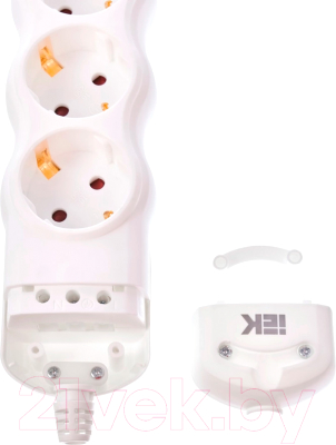 Колодка удлинителя IEK WYP10-D-KP-16-06-ZS-K01