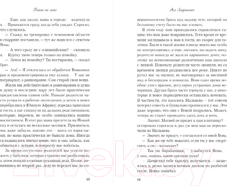 Художественная книга Like Book Планы на лето / 9785041996598 (Лавринович А.) — фото 4